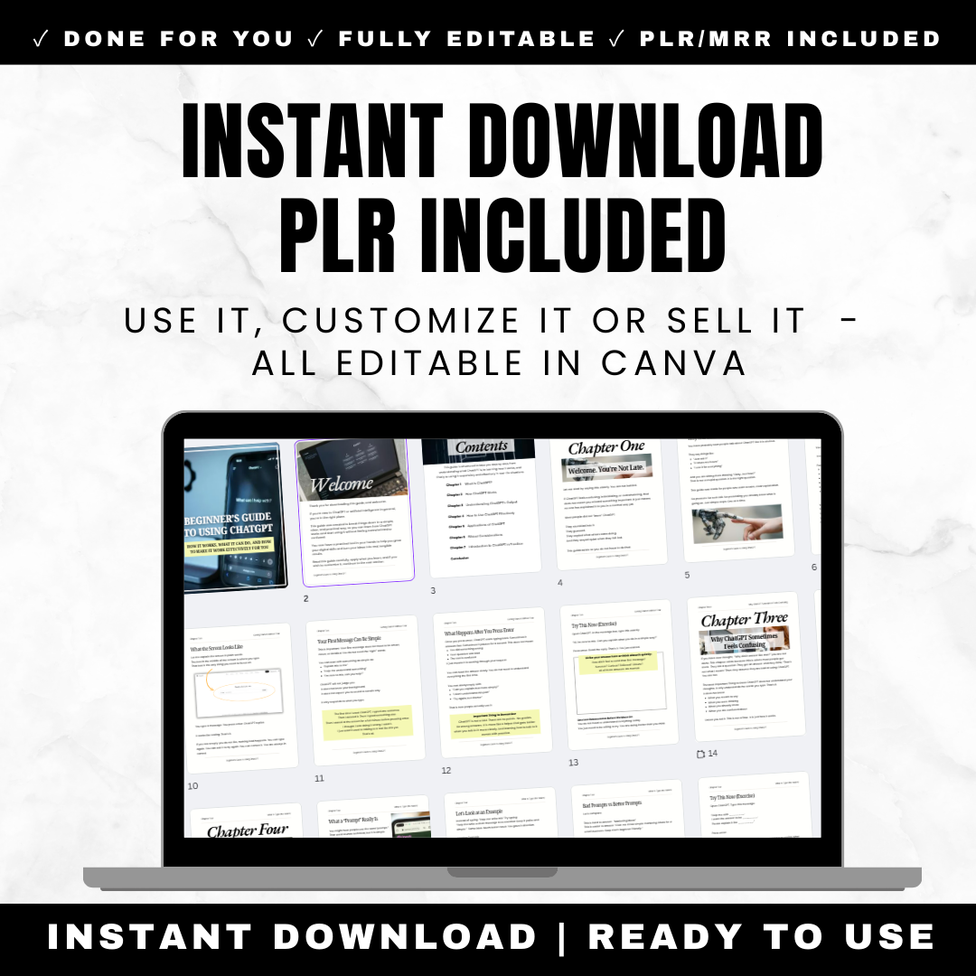 Beginner’s Guide to Using ChatGPT PLR