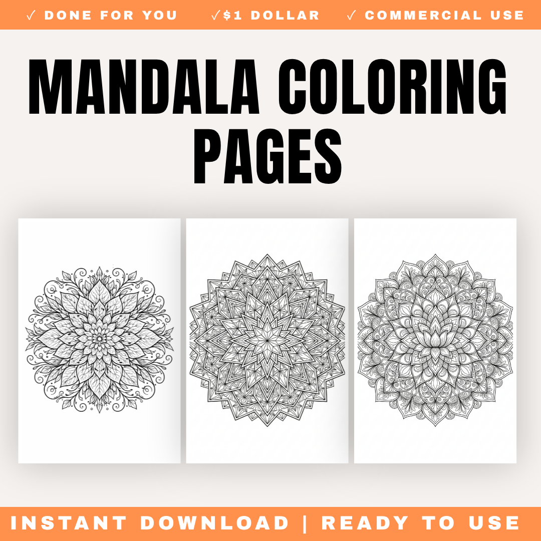 Mandala Coloring Pages