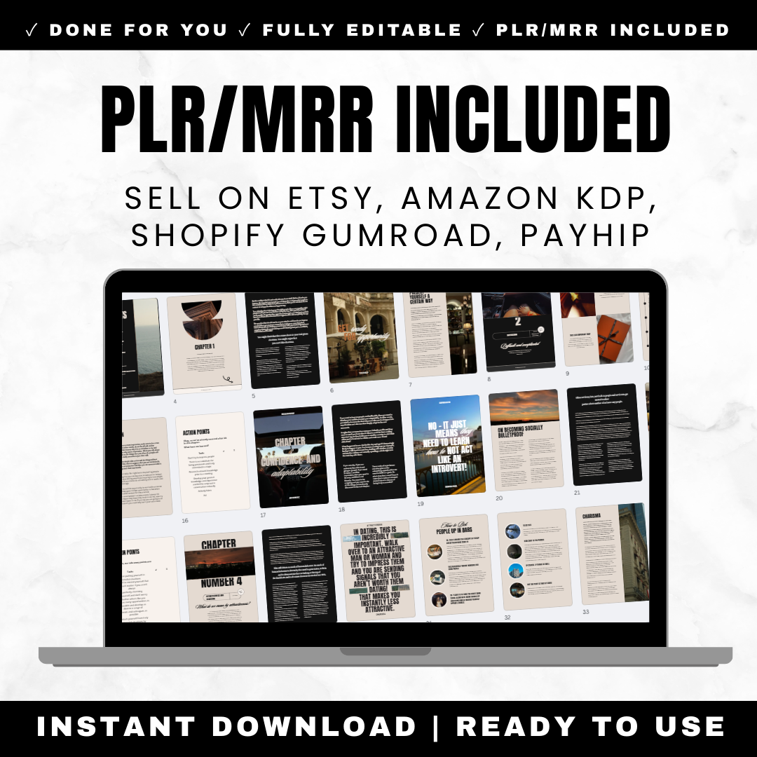 Likeable Memorable Person Guide with Private Label Rights Master Resell Rights for communication coaches digital sellers