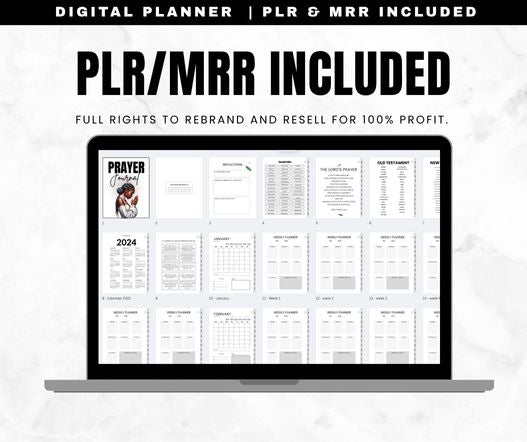 Digital Prayer Journal PLR - Minimalist Version