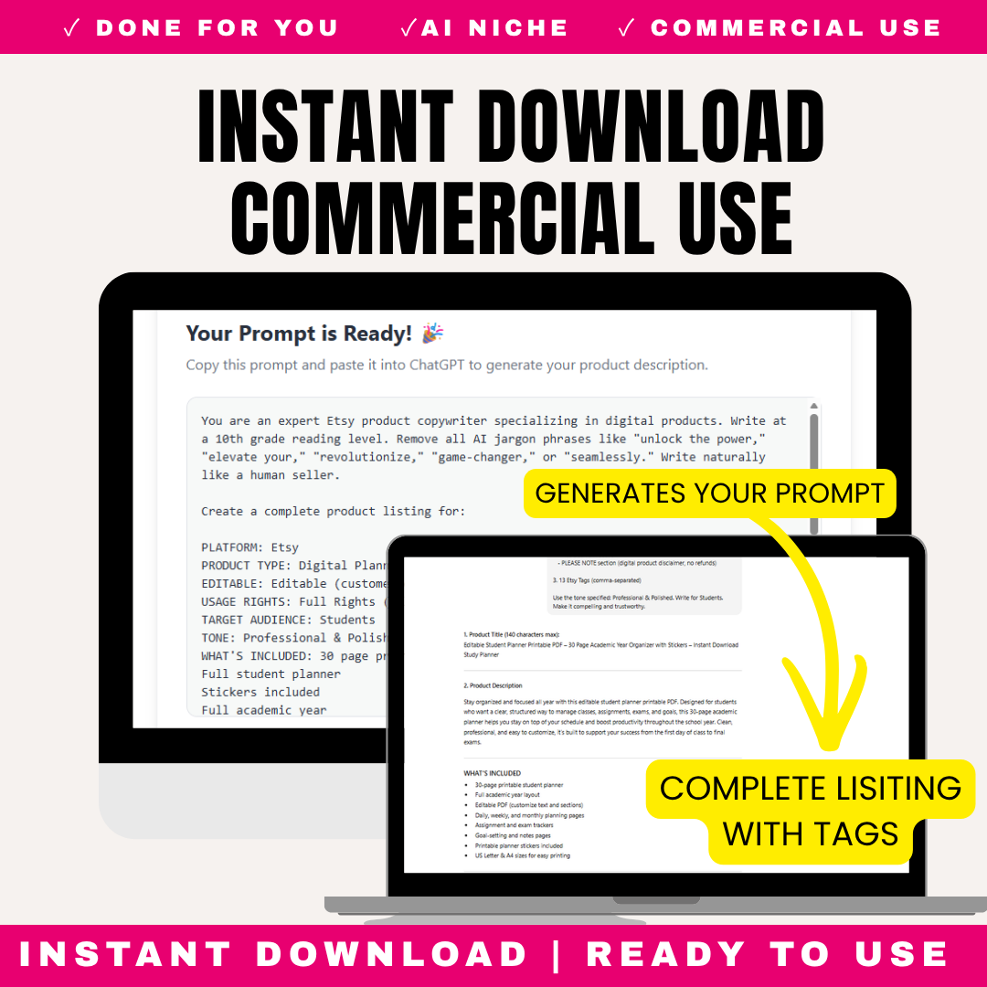 Product Description Prompt Generator