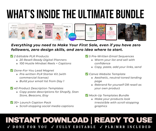The First Sale Formula - How to Sell Digital Products in 48 Hours