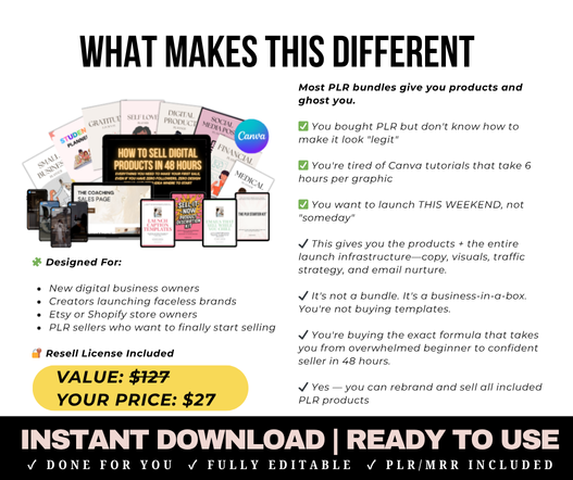 The First Sale Formula - How to Sell Digital Products in 48 Hours
