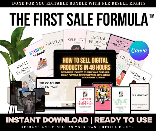 The First Sale Formula - How to Sell Digital Products in 48 Hours