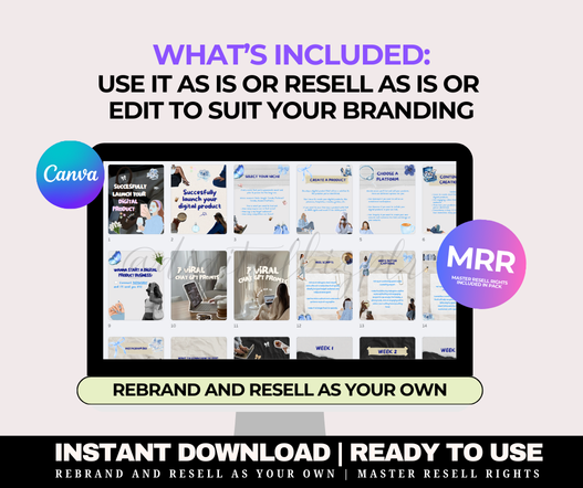 Aesthetic Instagram Carousel Templates Bundle