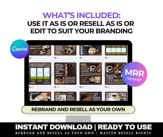 Aesthetic Coffee Social Media Templates