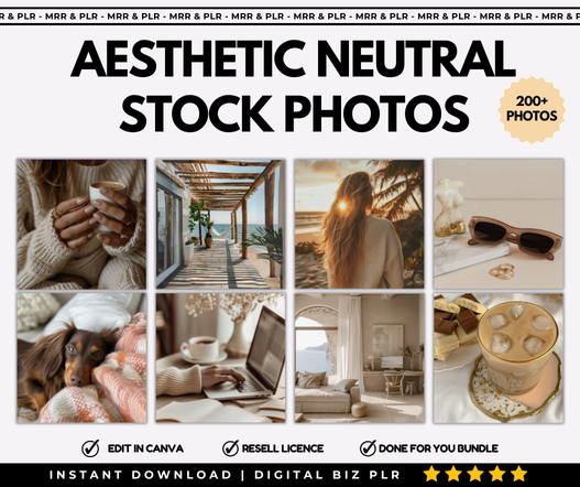 Aesthetic Neutral Natural Stock Photos