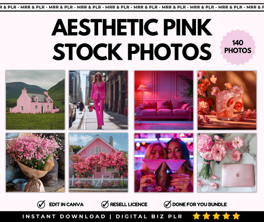 Aesthetic Rose Pink Stock Photos