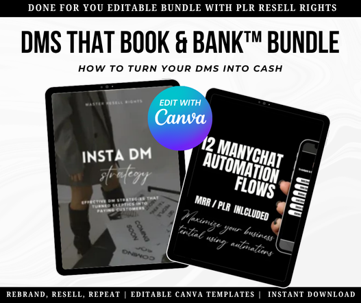 DMs That Book & Bank™: The Messaging System That Sells for You