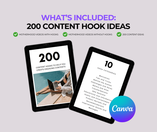 850+ Motherhood Reels Template PLR