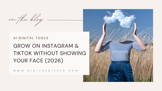 Grow on Instagram & TikTok Without Showing Your Face (2026)