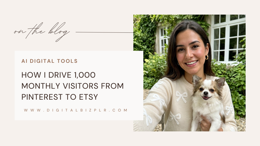 Pinterest for Etsy: 1,000 Monthly Visitors (Exact Strategy)