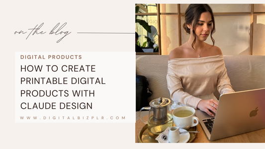 How to Create Printable Digital Products with Claude Design: Complete Beginner's Guide