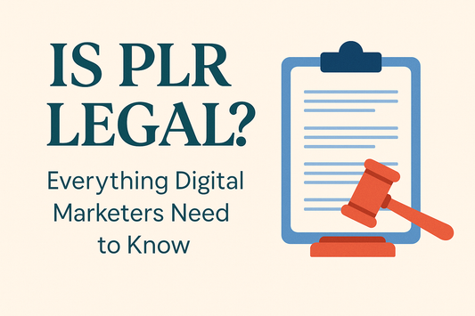 Is PLR Legal? Everything Digital Marketers Need to Know