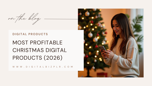 Most Profitable Christmas Digital Products To Sell (2026)