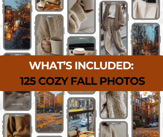 300+ Fall Autumn Aesthetic Faceless Reels Bundle