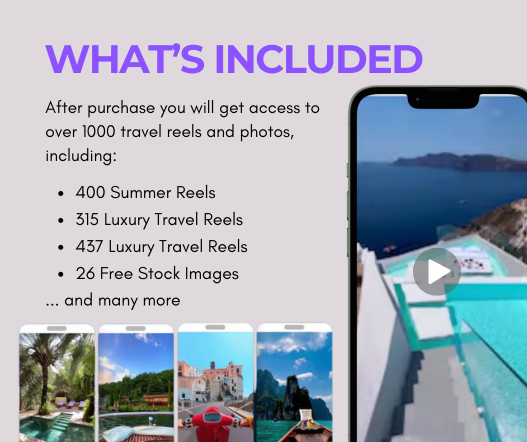 1000+ Luxury Summer Vacation Travel Reels