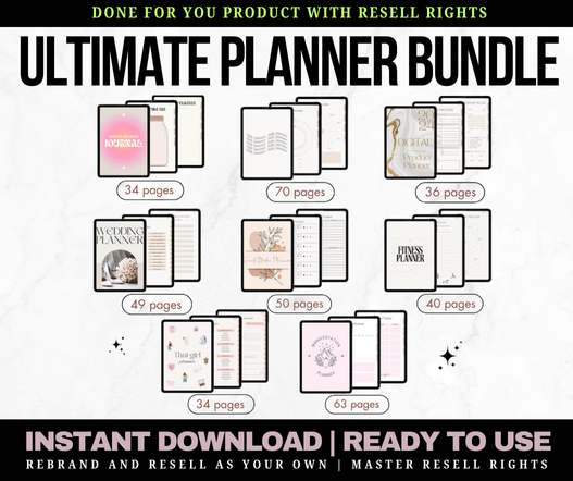 Ultimate Digital Planner Bundle