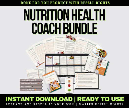 Nutrition Health Coach Bundle