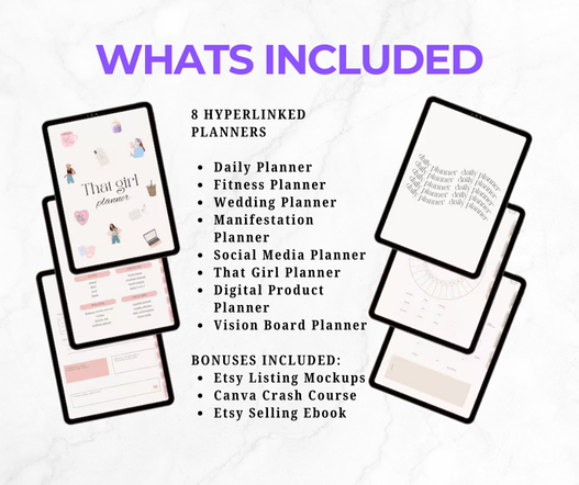 Ultimate Digital Planner Bundle