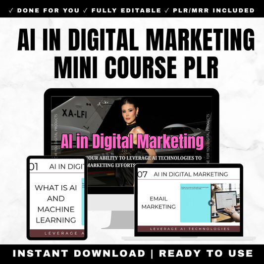 AI in Digital Marketing Mini Course PLR