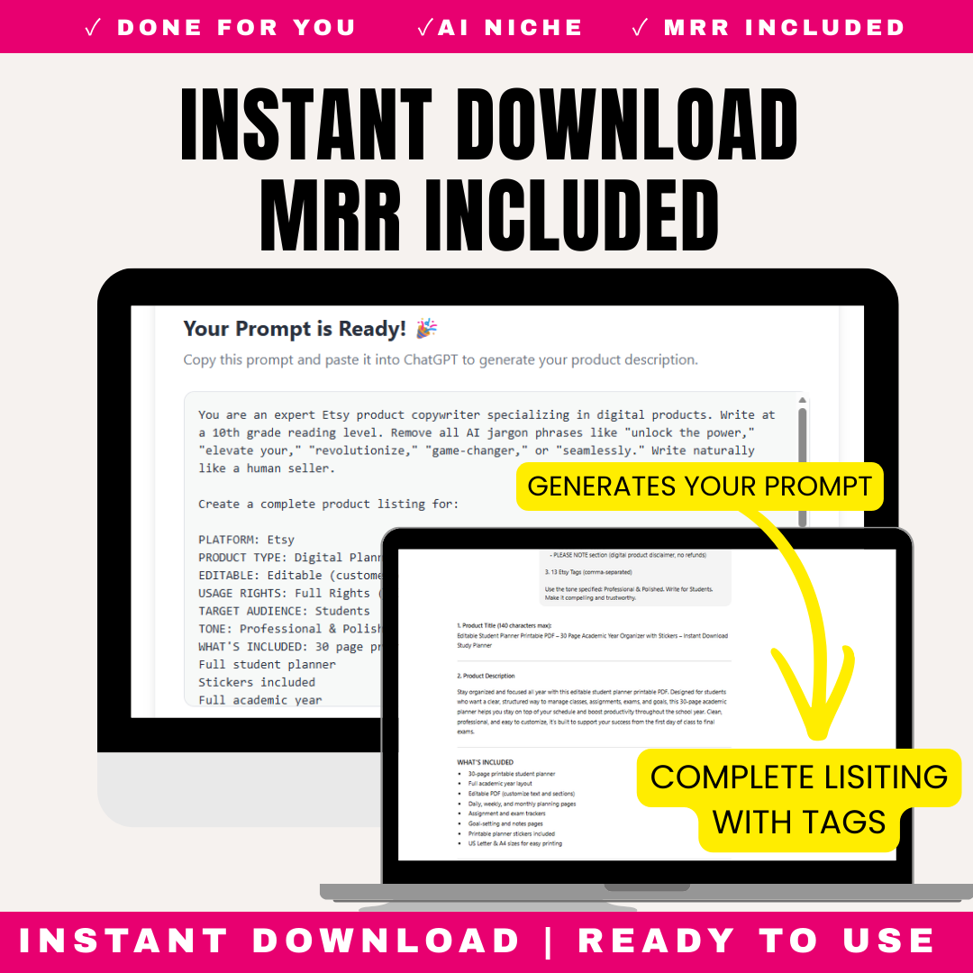 Product Description Prompt Generator