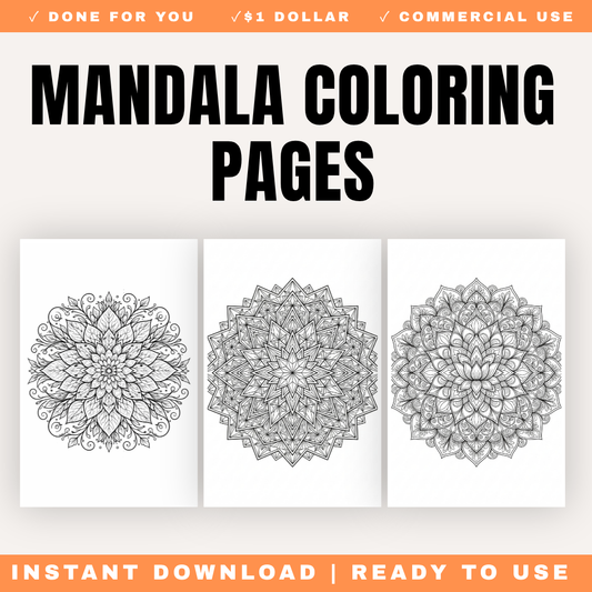 Mandala Coloring Pages