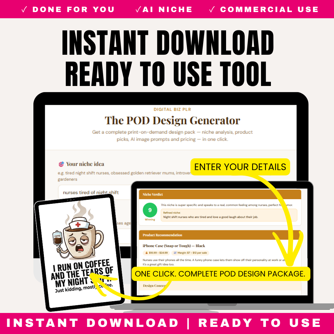 The POD Design Prompt Generator