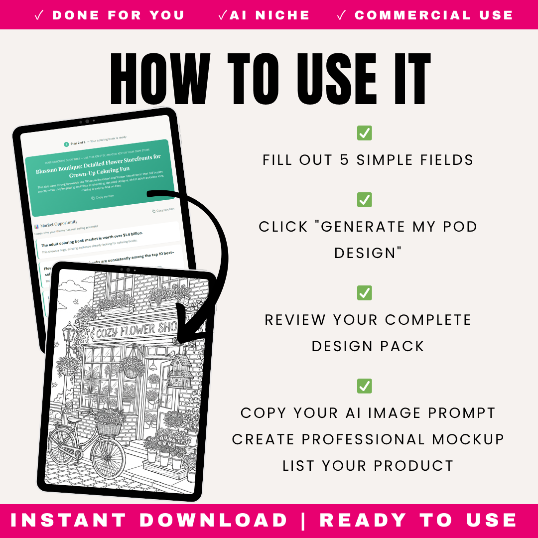 The POD Design Prompt Generator