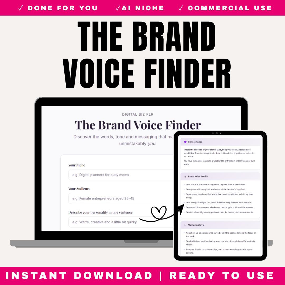 The Brand Voice Finder