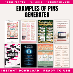 PinPerfect Pinterest Pin Generator - AI SEO Pin Creator – Digital Biz PLR