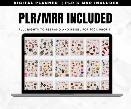 Canva Sticker Elements with Master Resell Rights