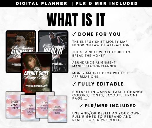 The 5-Minute Wealth Shift Manifestation PLR System