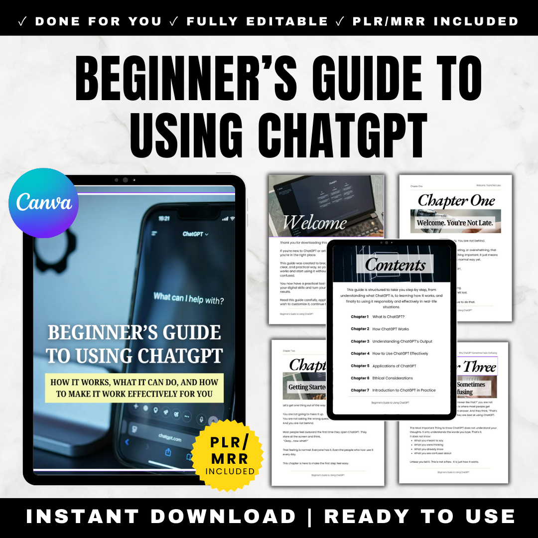 Beginner’s Guide to Using ChatGPT PLR