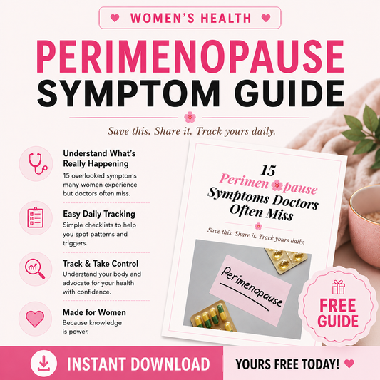 FREE Perimenopause Symptoms Guide (FREE Download)