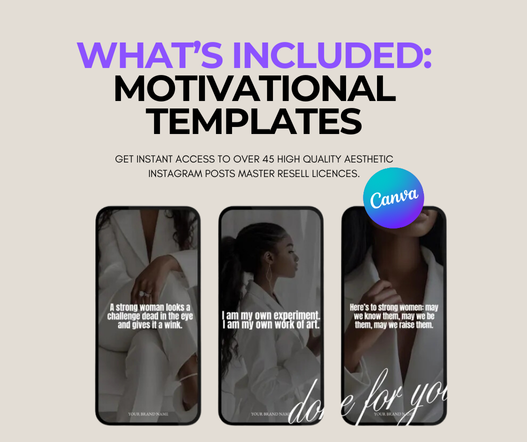 45 Melanin Instagram Story Templates PLR