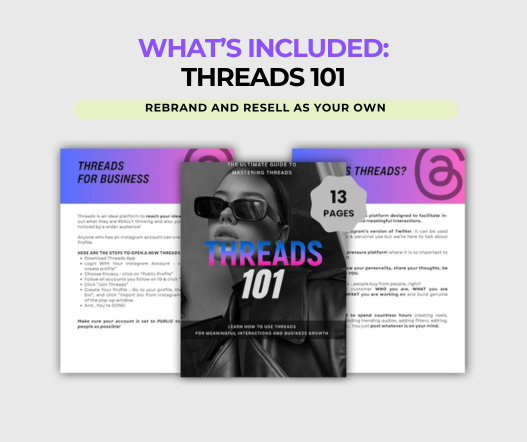 Threads Marketing Bundle