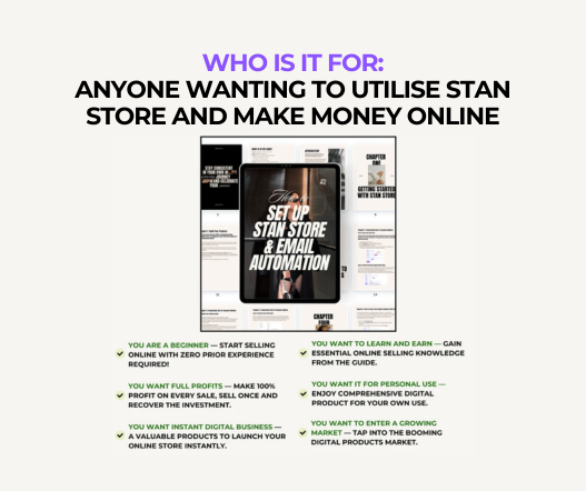 Stan Store Guide Ebook