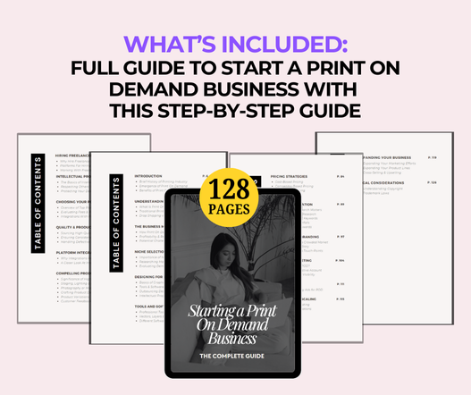 Start a Print on Demand Business from Home Guide