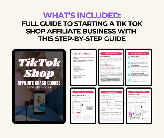 TikTok Shop Affiliate Beginners Guide