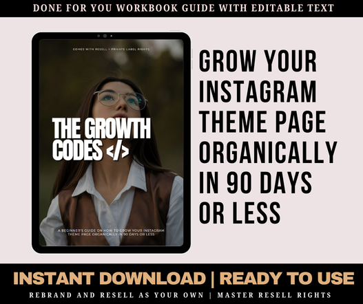 How To Grow Your Instagram Theme Page Organically in 90 days or less