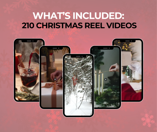 450 Faceless Christmas Reels Bundle