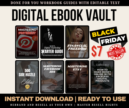 7 Digital Products for $7 - Get 7 High Quality Ebook guides - SPECIAL OFFER (NEW)