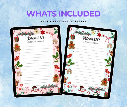 Complete Christmas Bundle: Planners, Videos, Photos, Santa Letters and Kids Activities Bundle