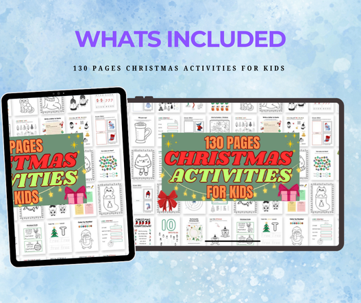 Complete Christmas Bundle: Planners, Videos, Photos, Santa Letters and Kids Activities Bundle