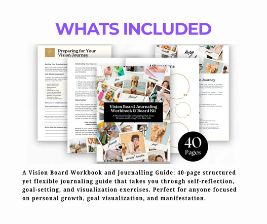 Digital vision board maker templates for 2025 and 2026