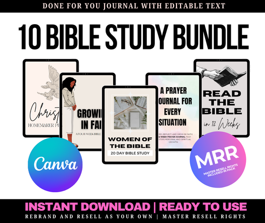 10 Devotional Bible Study Journals