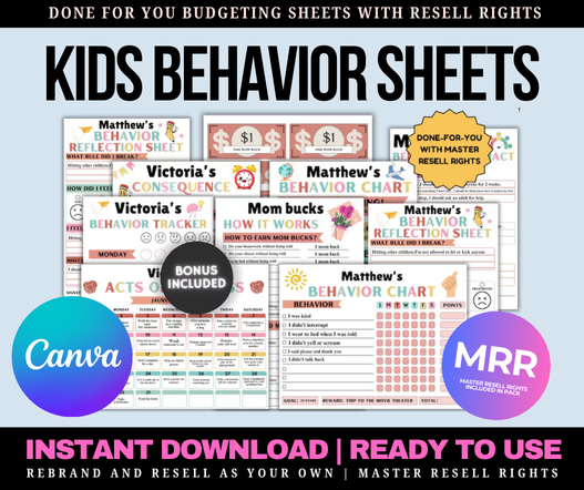 Behavior Bundle For Kids