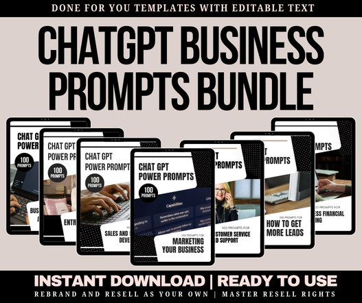 ChatGPT Business Prompts Bundle