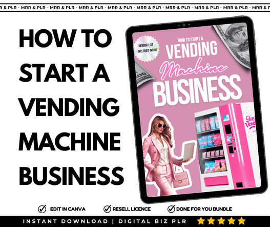 How to Start a Vending Machine Business